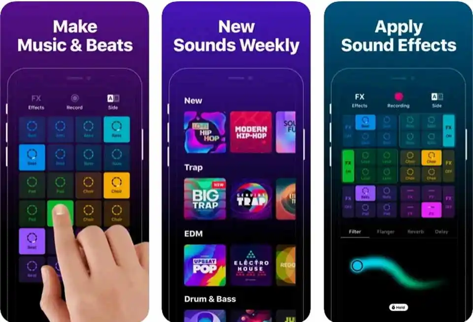 aplicații de făcut muzică pe telefon
