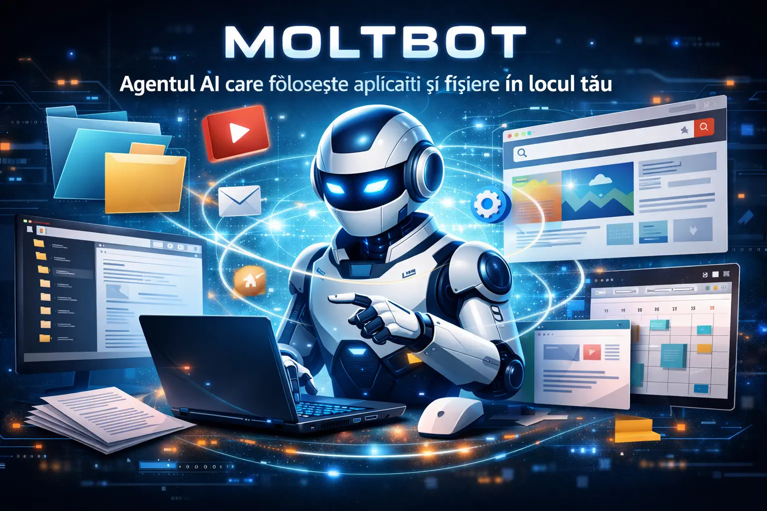 Află ce este Moltbot, agentul AI open-source capabil să folosească aplicații, fișiere și browserul în mod autonom.